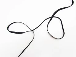 Roll Of 6mm Braided Elastic- Black #1001F -Clothing Fabrics Shop img 7359 1 2 1