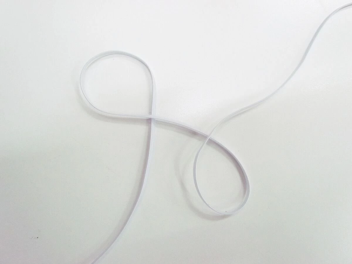 182m Roll Of 3mm Braided Elastic- White- 1004m 4 182m Roll Of 3mm Braided Elastic- White- 1004m - Image 2