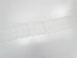 85mm Circle Scallop Embroidered Organza 145cm Piece #966 7 85mm Circle Scallop Embroidered Organza 145cm Piece #966 -Clothing Fabrics Shop img 7543 3