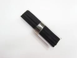 5m Card Of 5mm Braided Elastic- Black #1015F