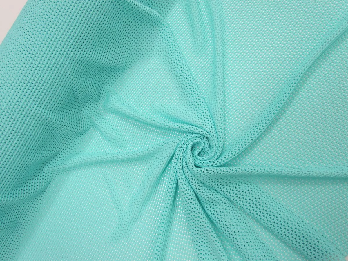 Mermaid Chunky Stretch Mesh- Sea Mist #7862 4 Mermaid Chunky Stretch Mesh- Sea Mist #7862 - Image 2