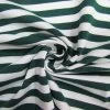 Levana 9mm Stripe Cotton Blend Spandex- Forest And White #7950 -Clothing Fabrics Shop img 7889 3