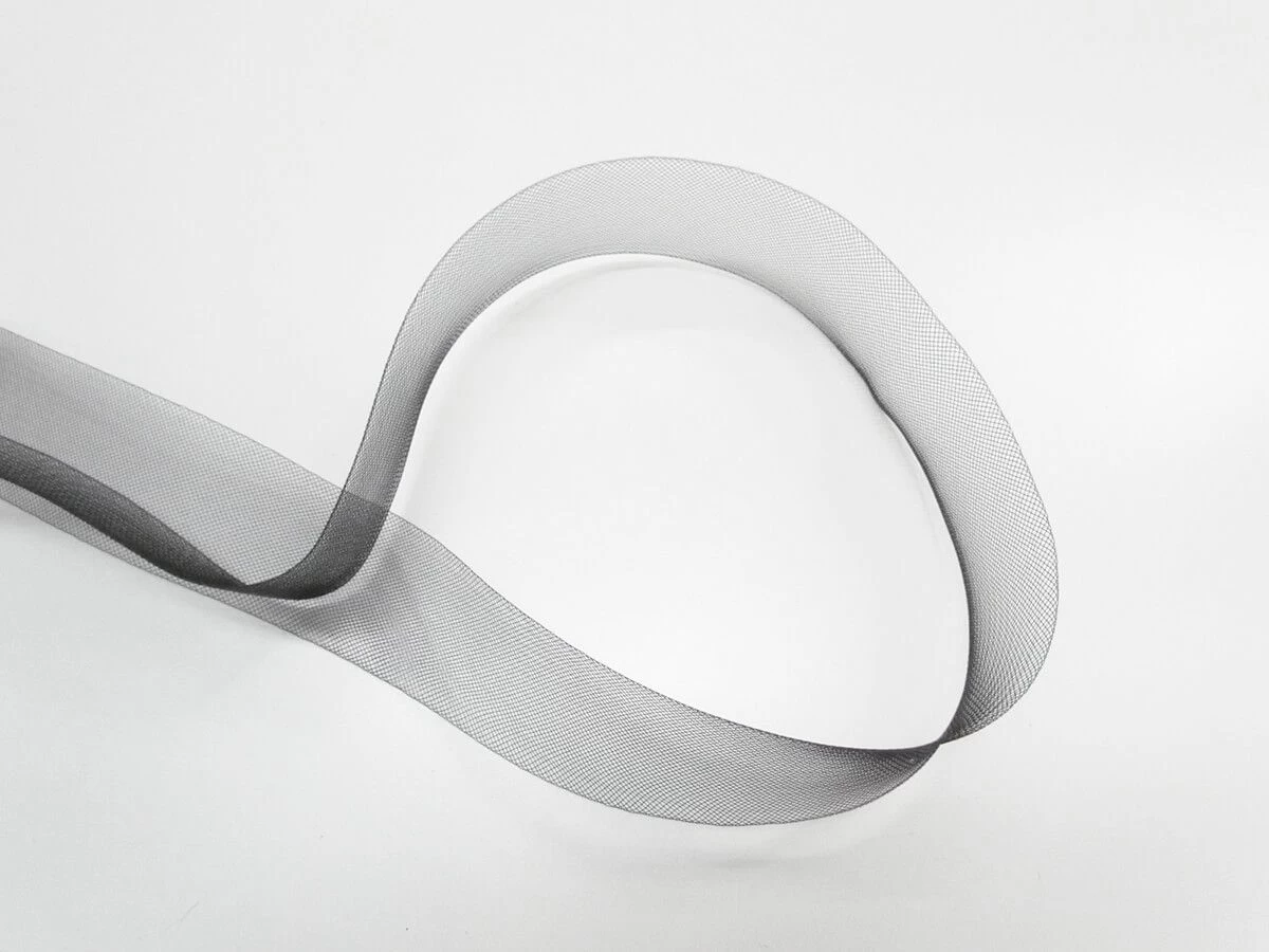 50mm Horsehair Braid- Black 3 50mm Horsehair Braid- Black