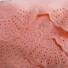 85mm Sunray Broderie Trim- Grapefruit #1014