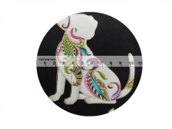 Dog On It Cotton- Large Multi Dog- Black #4400 -Clothing Fabrics Shop img 8139 1 1