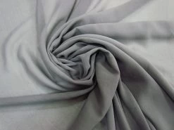 Silk Georgette- Rainstorm Grey #5893