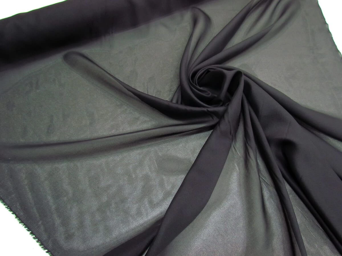 Gauzey Look Silk- Delicate Black #5906 4 Gauzey Look Silk- Delicate Black #5906 - Image 2