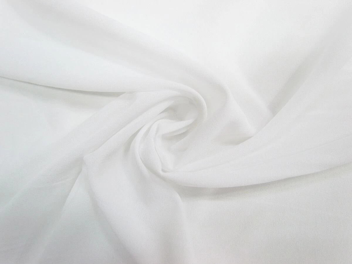 Crepe- Feather White #8101 3 Crepe- Feather White #8101