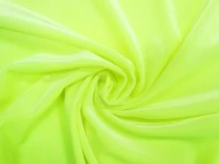 Stretch Velvet- Neon Yellow #8125