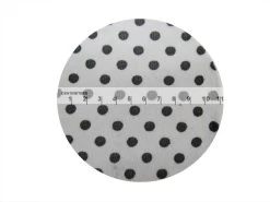 Polka Dot Stretch Mesh- White #2385 -Clothing Fabrics Shop img 8693 1 1