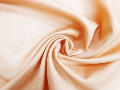 Apricot Spot Light Weight Satin Lining #8171