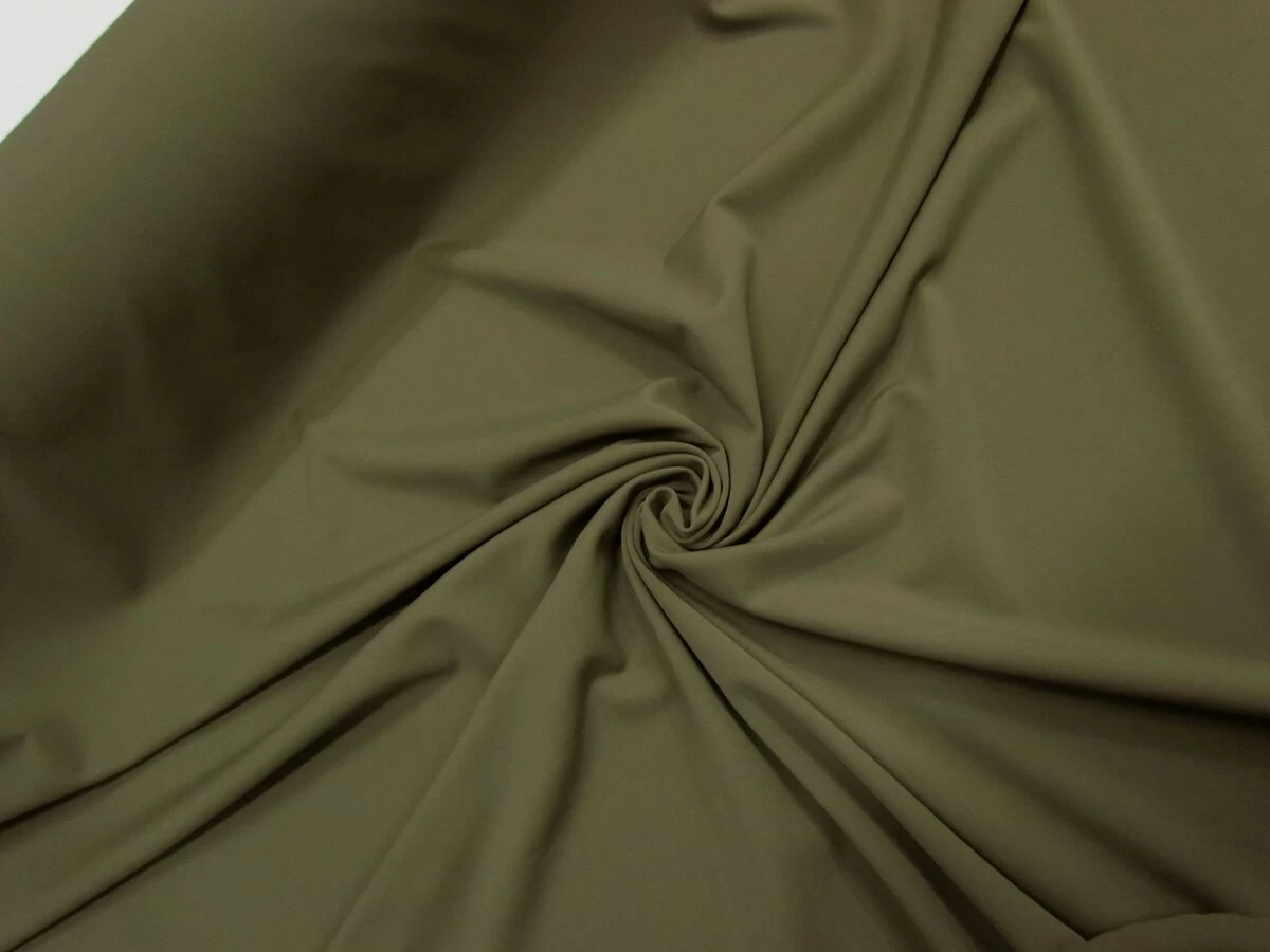Matte Spandex- Olive Branch #8180 4 Matte Spandex- Olive Branch #8180 - Image 2