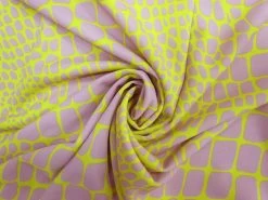 Lilac Pebbled Path Spandex #8224