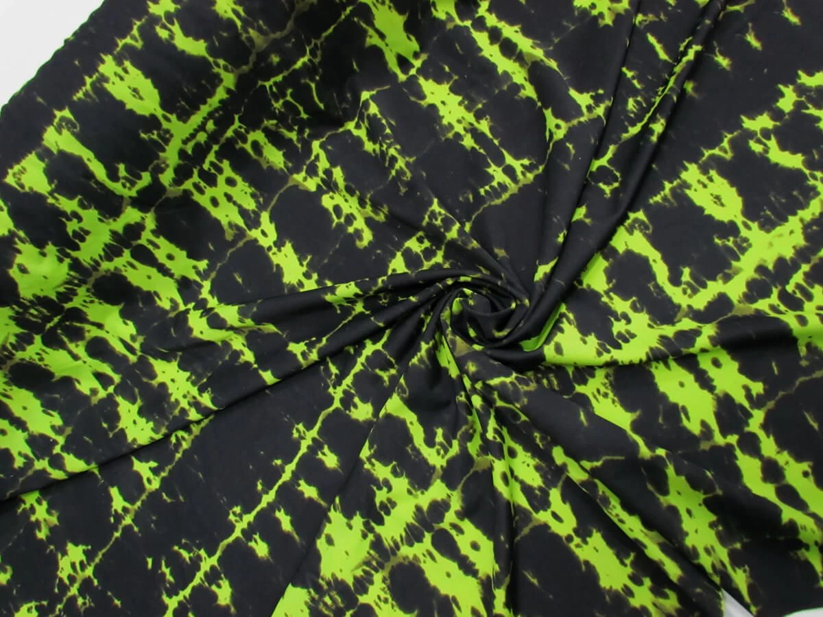 Rip Tide Spandex- Green And Black #8238 4 Rip Tide Spandex- Green And Black #8238 - Image 2