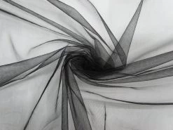 Soft Tulle- Soot Black #8244