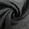 Sheer Self Check Polyester- Black #8281 -Clothing Fabrics Shop img 8974 4