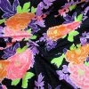 Bella Holiday Floral Spandex- Black 1 Bella Holiday Floral Spandex- Black -Clothing Fabrics Shop img 9104 2 1 1