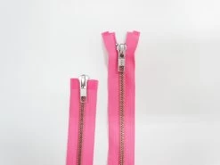 102cm Open End 2 Slider Zip- Party Pink #TRW59