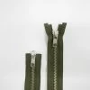 102cm Open End 2 Slider Zip- Khaki Green #TRW76 2 102cm Open End 2 Slider Zip- Khaki Green #TRW76 -Clothing Fabrics Shop img 9206 3