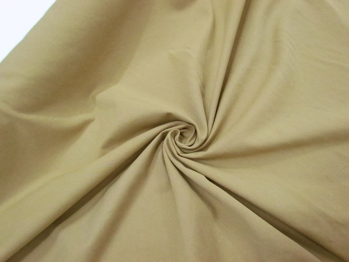 Cotton Drill- Sugar Cane Khaki #8299 4 Cotton Drill- Sugar Cane Khaki #8299 - Image 2