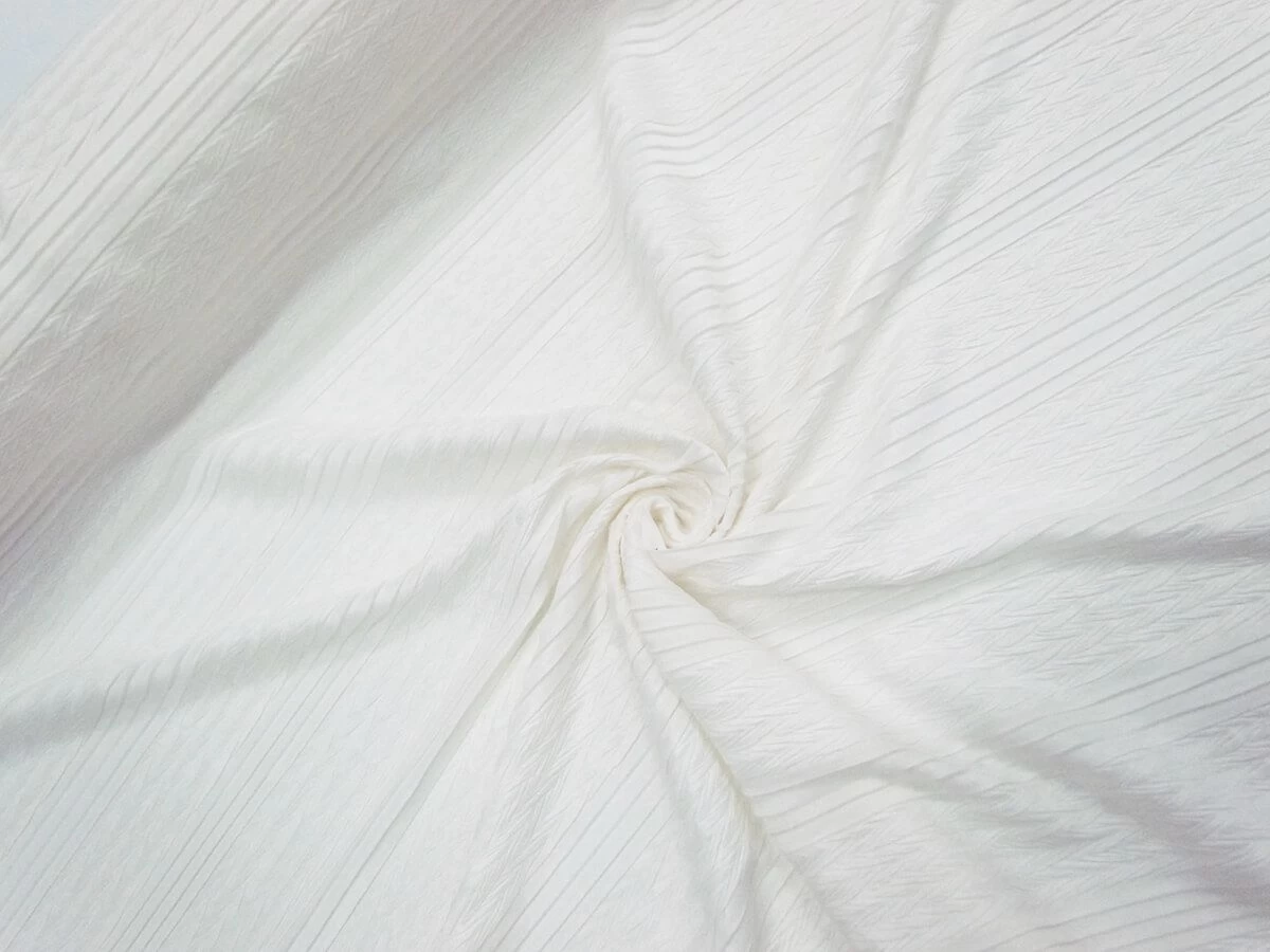 Pleated Jersey- Parchment #8323 4 Pleated Jersey- Parchment #8323 - Image 2