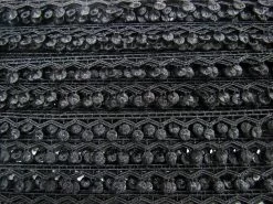 15mm Dainty Dots Trim- Black #T002