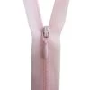 Lightweight Open End Zip- 40cm (16 Inch) 131 BABY PINK -Clothing Fabrics Shop img 9615 2
