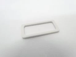 40mm Rectangle Ring White- 4pk- RW431 -Clothing Fabrics Shop img 9617 4