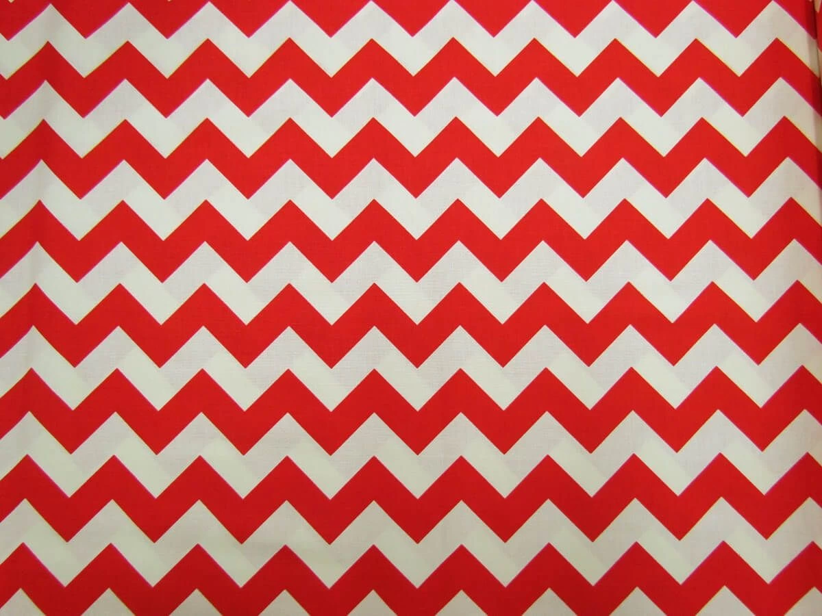 Le Creme Chevron- Red #80 5 Le Creme Chevron- Red #80 - Image 3