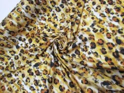 Golden Leopard Lightweight Satin #8523 -Clothing Fabrics Shop img 9767 3