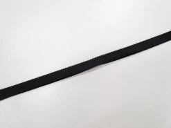 20mm Wide Ribbed Fold Over Elastic- Black #T033 -Clothing Fabrics Shop img 9915