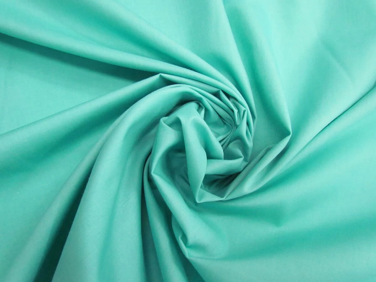 Poplin- Aqua 3 Poplin- Aqua