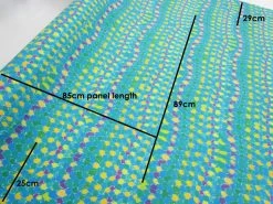 85cm Panel- Crayon Scales Spandex #6107 12 85cm Panel- Crayon Scales Spandex #6107 -Clothing Fabrics Shop panels