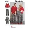 Simplicity Pattern S8269 Child's Girls' And Boys' Jumpsuit And Teens' And Adults' Trousersand Knit Top- Size A (XS - L / XS - XL) 1 Simplicity Pattern S8269 Child's Girls' And Boys' Jumpsuit And Teens' And Adults' Trousersand Knit Top- Size A (XS - L / XS - XL) -Clothing Fabrics Shop s8269 envelope front 2