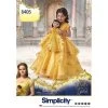Simplicity Pattern S8405 Disney Beauty And The Beast Costume For Child And 18" Doll- Size A (3-4-5-6-7-8) -Clothing Fabrics Shop s8405 envelope front 2