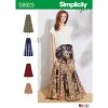 Simplicity Pattern S8923 Misses' Pull-On Skirts- Size 14-16-18-20-22 -Clothing Fabrics Shop s8923 envelope front 5
