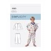 Simplicity Pattern S9203 Children's/Boys' Tops, Shorts And Pants- Size A (3-4-5-6-7-8)