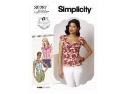 Simplicity Pattern S9287 MISSES SWEETHEART BLOUSE- Size D5(12-14-16-18-20)