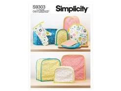 Simplicity Pattern S9303 APPLIANCE COVERS- Size OS (ONE SIZE)