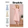 Simplicity Pattern S9324 MISSES' DRESSES- Size R5 (14-16-18-20-22) -Clothing Fabrics Shop s9324 envelope front 2