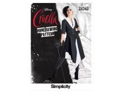 Simplicity Pattern S9340 MISSES' COSTUME- Size R5 (14-16-18-20-22)
