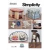 Simplicity Pattern S9446 PET CRATE COVER & ACCESS- Size OS (ONE SIZE) -Clothing Fabrics Shop s9446 envelope front 3