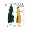 Vogue Pattern V1738 Misses' Wide-Collar, Fit-and-Flare Dress- Size 14-16-18-20-22 -Clothing Fabrics Shop v1738 envelope front