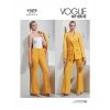 Vogue Pattern V1870 Misses' Jacket And Pants- Size Y5 (18-20-22-24-26) -Clothing Fabrics Shop v1870 envelope front