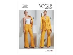 Vogue Pattern V1870 Misses' Jacket And Pants- Size Y5 (18-20-22-24-26)