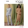 Vogue Pattern V1929 Misses' Knit Top, Dress And Pants- Size 18-20-22-24-26
