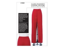 Vogue Pattern V7881 Misses'/Misses' Petite Pants- Size 6-8-10