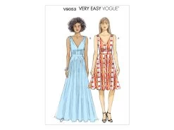 Vogue Pattern V9053 Misses' Dress- Size 14-16-18-20-22